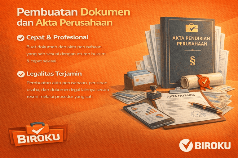 Pembuatan Dokumen dan Akta Perusahaan